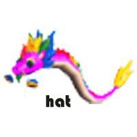 Rainbow Dragon Hat - Ultra-Rare from Lunar New Year Gift Boxes